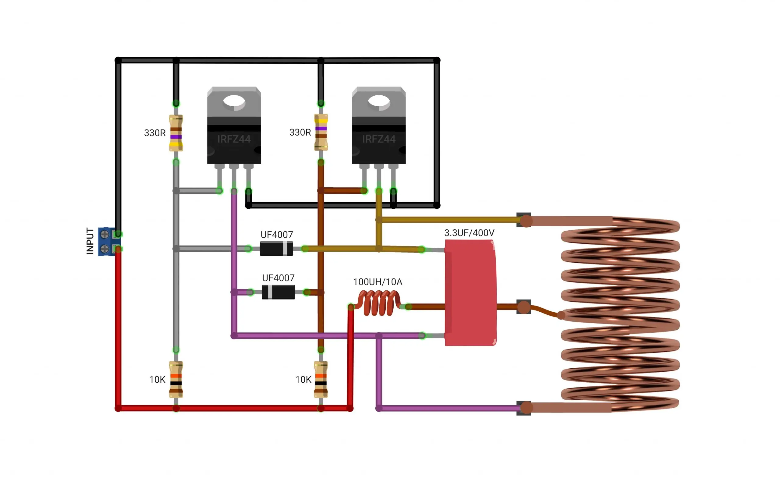 کوره القایی
